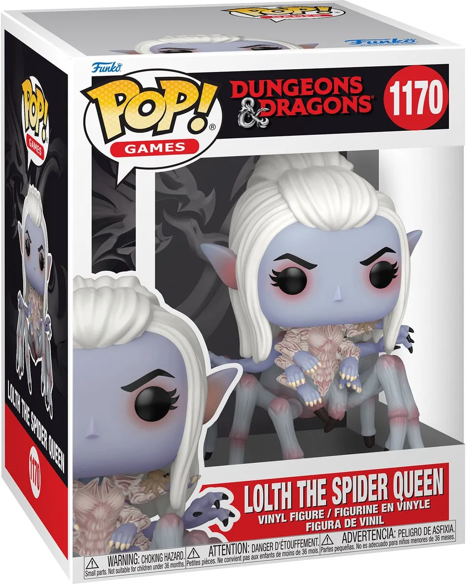 Funko Pop! Premium Games Dungeons & Dragons Lolth the Spider Queen #1170 - Lolth