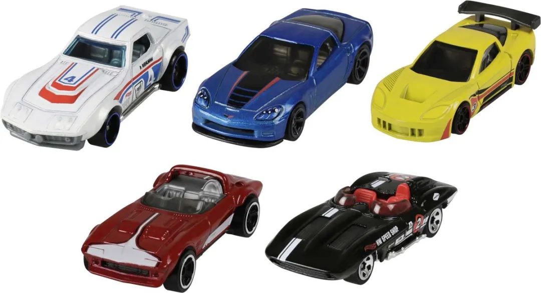 Hot Wheels Diecast 5 Autoset 1806