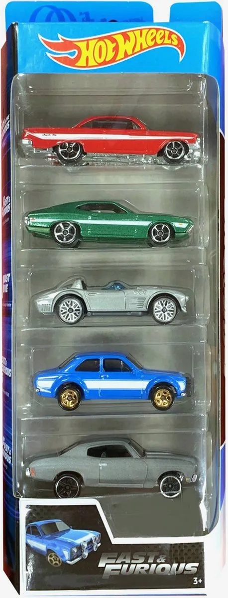 Hot Wheels Diecast 5 Autoset 1806