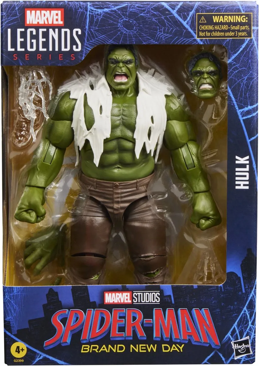 Hasbro Marvel Legends Series Hulk Spider-Man Brand New Day G2399
