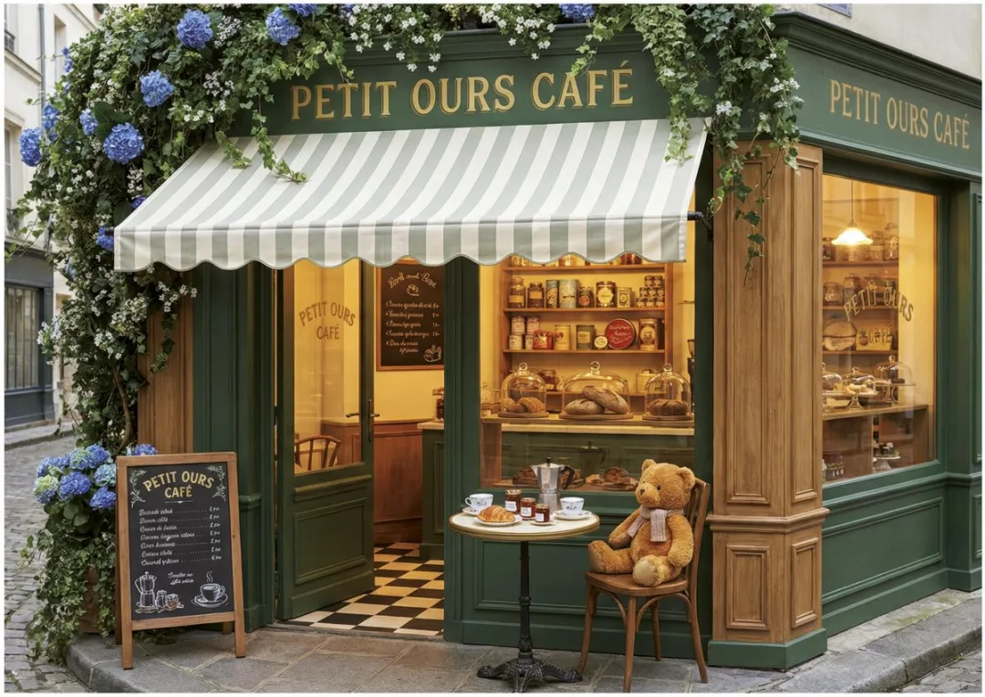 Educa Little Bear Café 1000 Stuks Puzzel