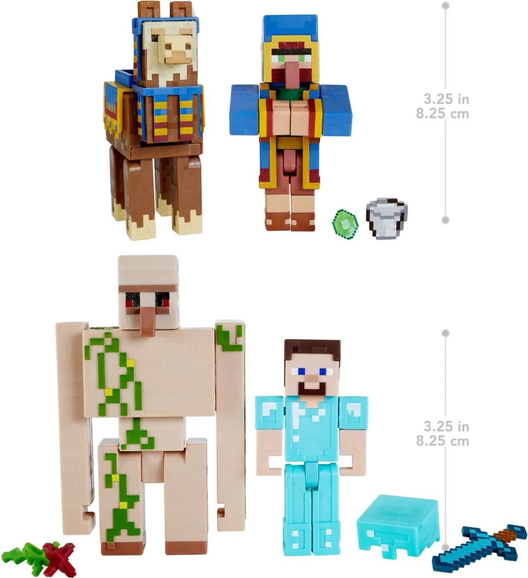 Mattel Minecraft Create-A-Block Box - Figuren 8cm - Willekeurig Model - afbeelding 6 van 6