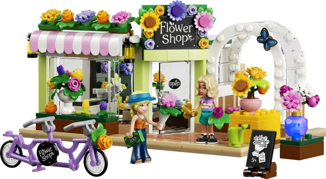 LEGO Friends Creatieve Bloemenwinkel 42693 - 377 Stukken