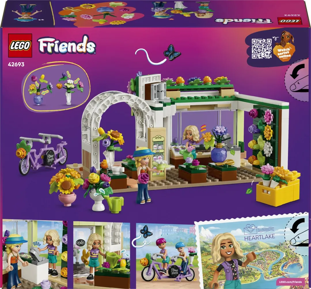 LEGO Friends Creatieve Bloemenwinkel 42693 - 377 Stukken - afbeelding 6 van 6
