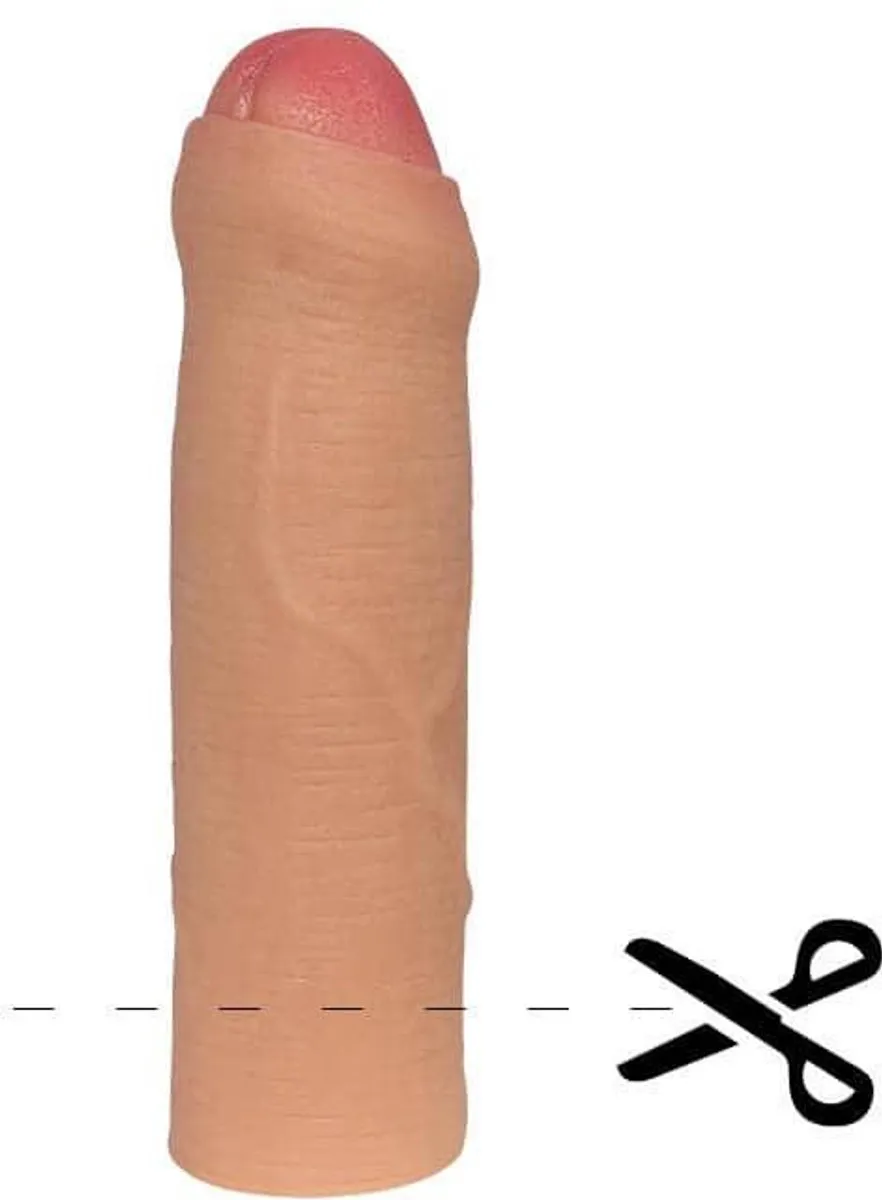 Lovetoy Nature Silicone Extender 1 inch - Beige