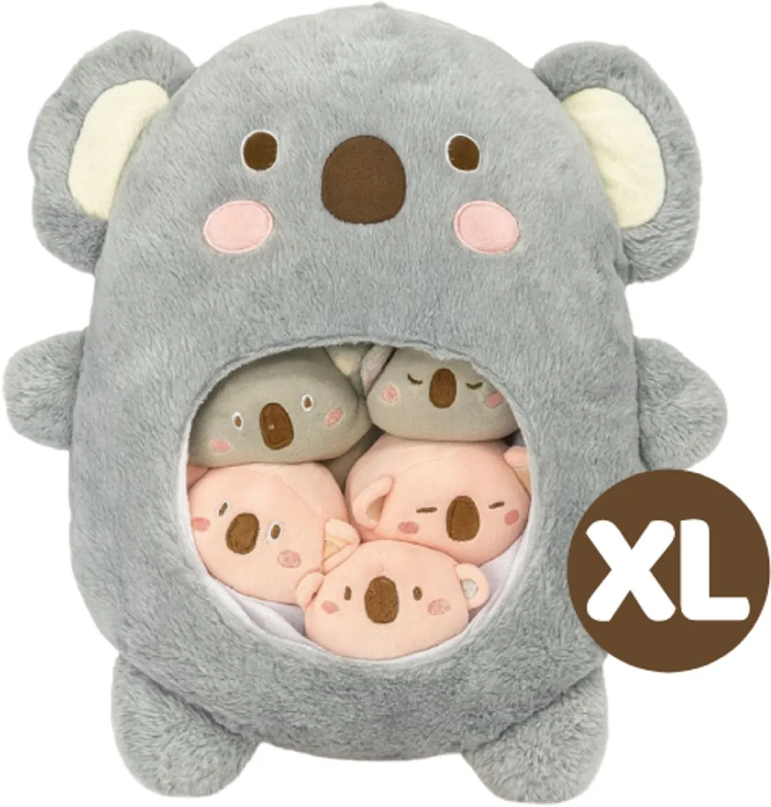 Topknuffels Koala Pluche XL 50cm + 6 Mini 10cm