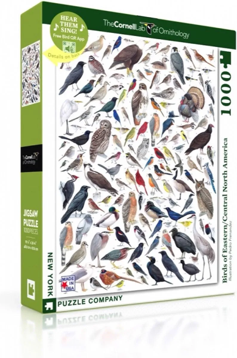 The New York Puzzle Company Cornell Lab Birds Puzzel