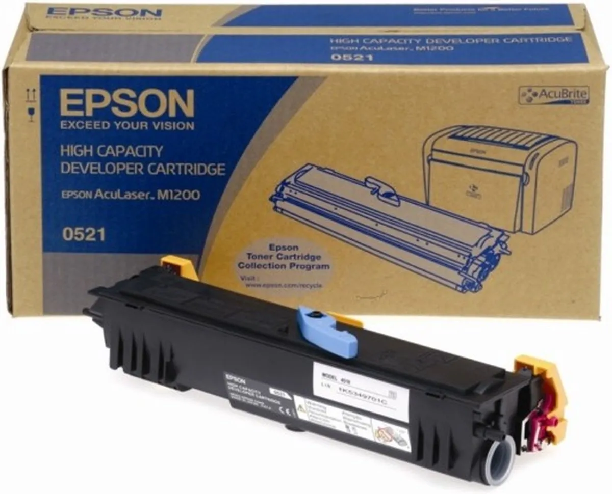 Epson C13S050521 Toner - Zwart 3.200 Pagina's