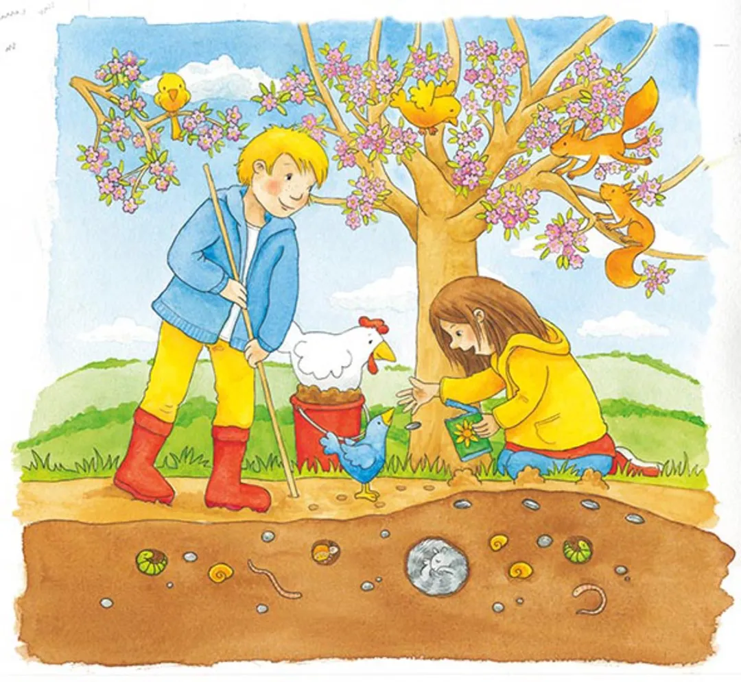 Goki Puzzel Zonnebloemveld - 35 Stuks - Multi