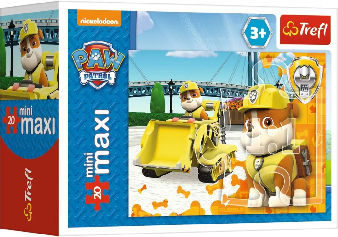 Trefl Paw Patrol Rumble Puzzel 20 Stuks