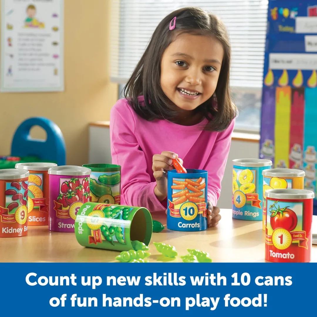Learning Resources 1-10 Counting Cans - Tel Speelgoed - Meerkleurig