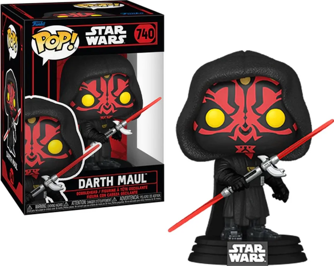 Funko Pop Star Wars Darth Maul #740 - Multi