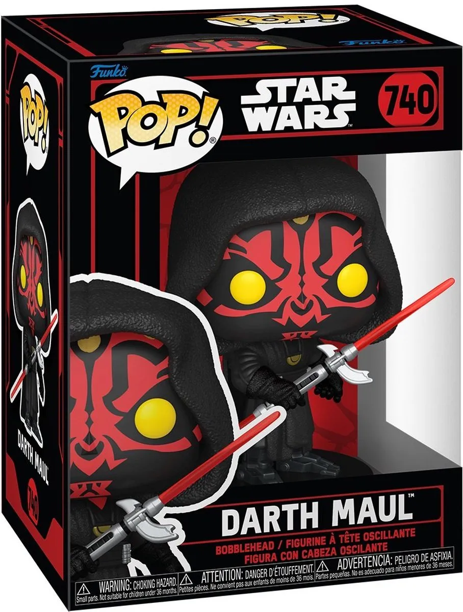 Funko Pop Star Wars Darth Maul #740 - Multi