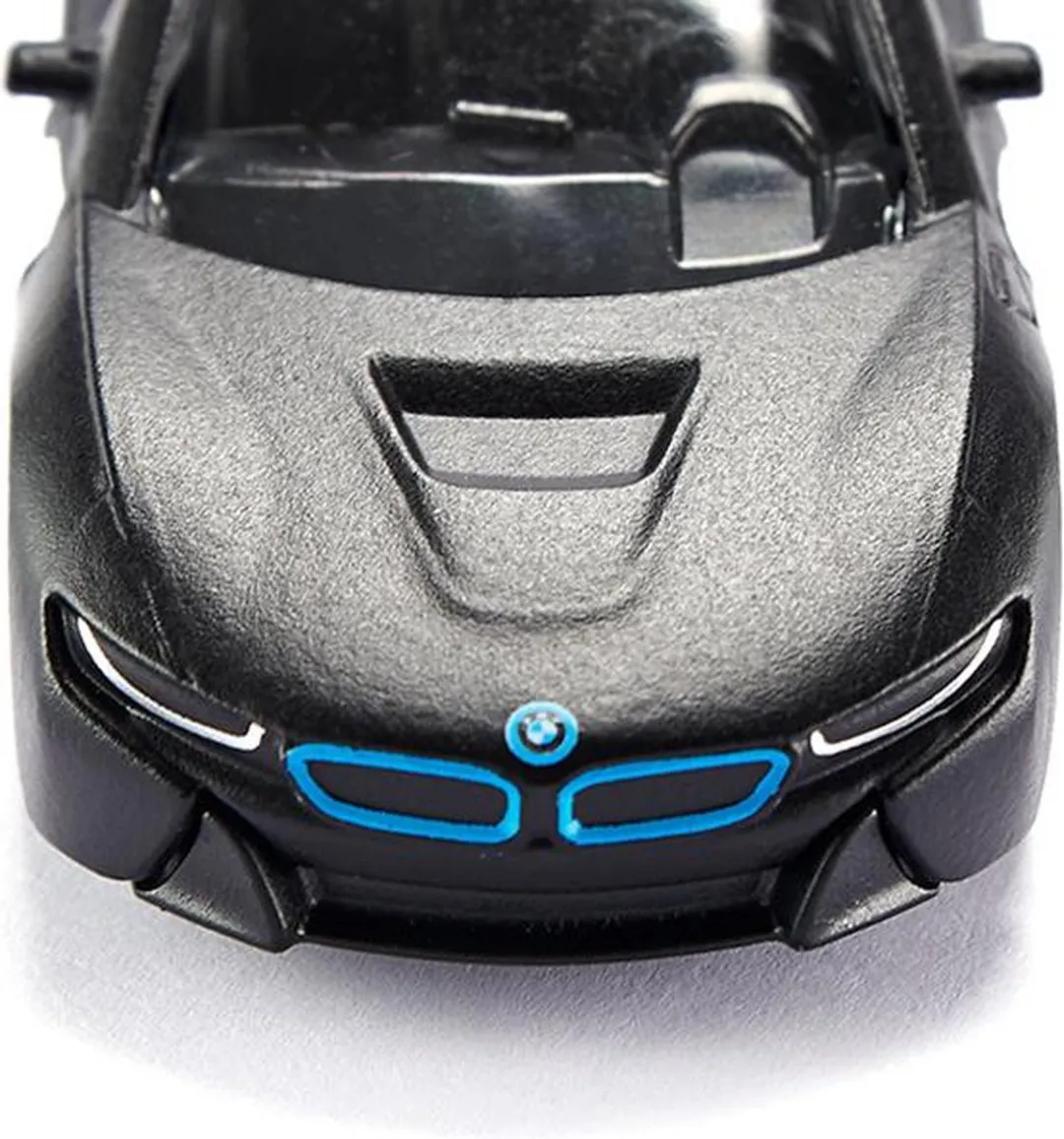 SIKU BMW i8 US Police Politieauto 8cm - Zwart/Wit