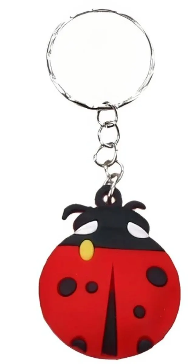 Jonotoys Lieveheersbeestje Sleutelhanger