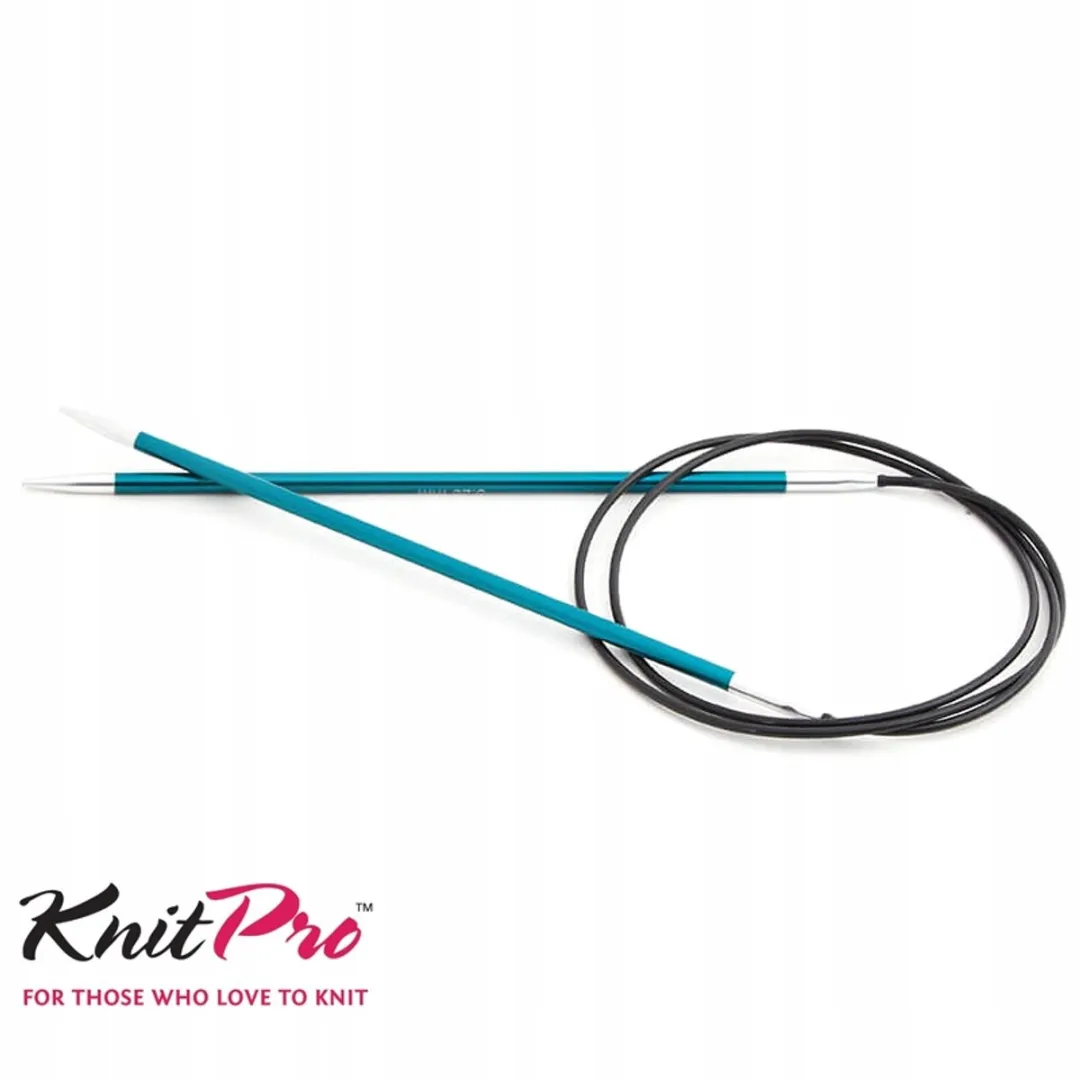 KnitPro Zing Metaaldraadbreinaalden 22,5cm 3,25mm - Blauw
