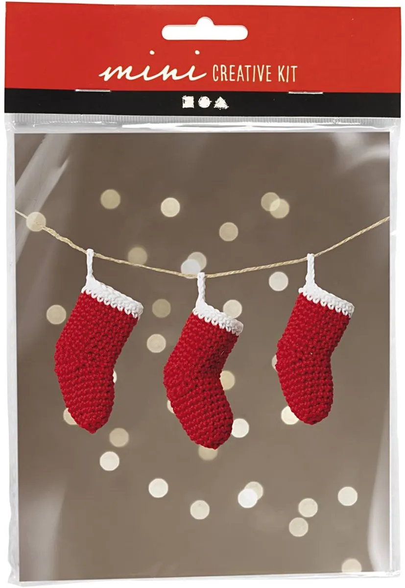 Creativ Company Mini Hobbyset Kerstsokjes