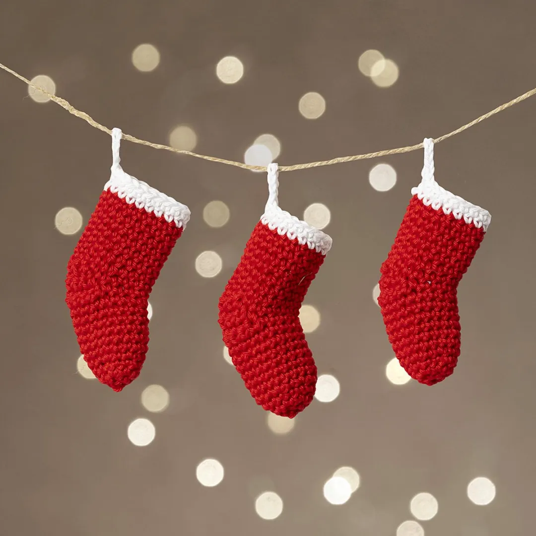 Creativ Company Mini Hobbyset Kerstsokjes - Meerkleurig