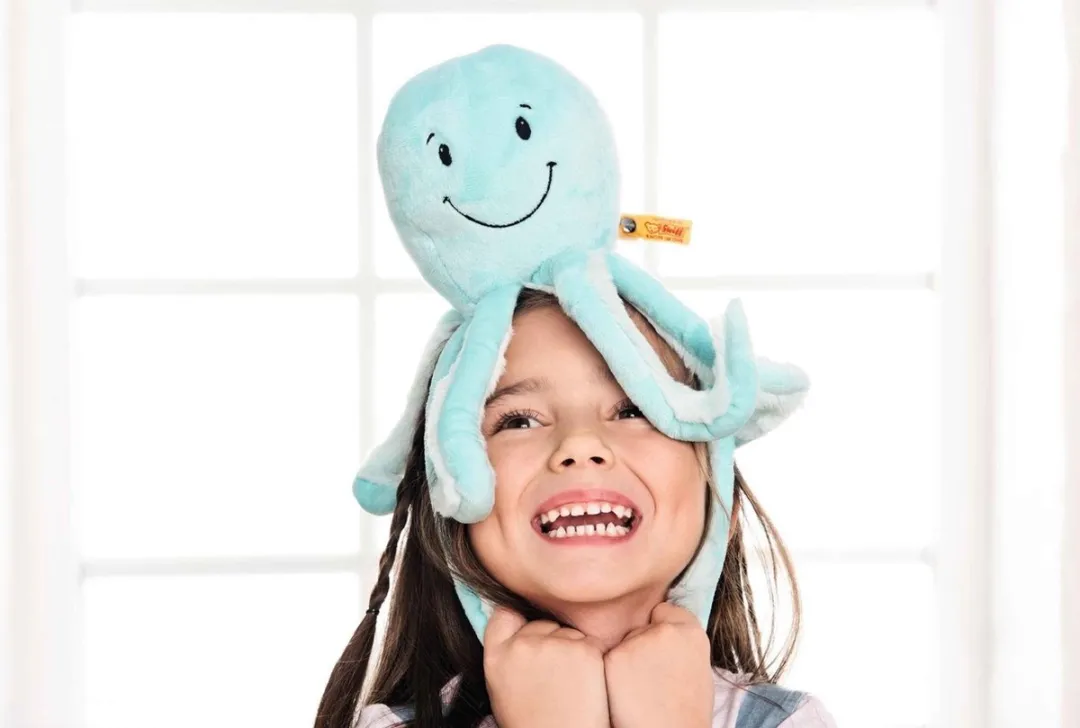 Steiff Soft Cuddly Friends Octopus - Turquoise
