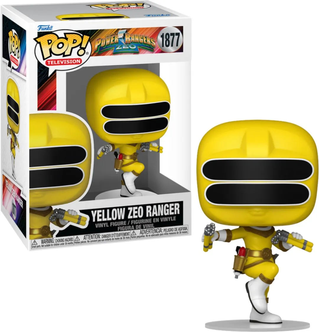 Funko POP! Power Rangers Zeo 1877 Zeo Ranger Geel