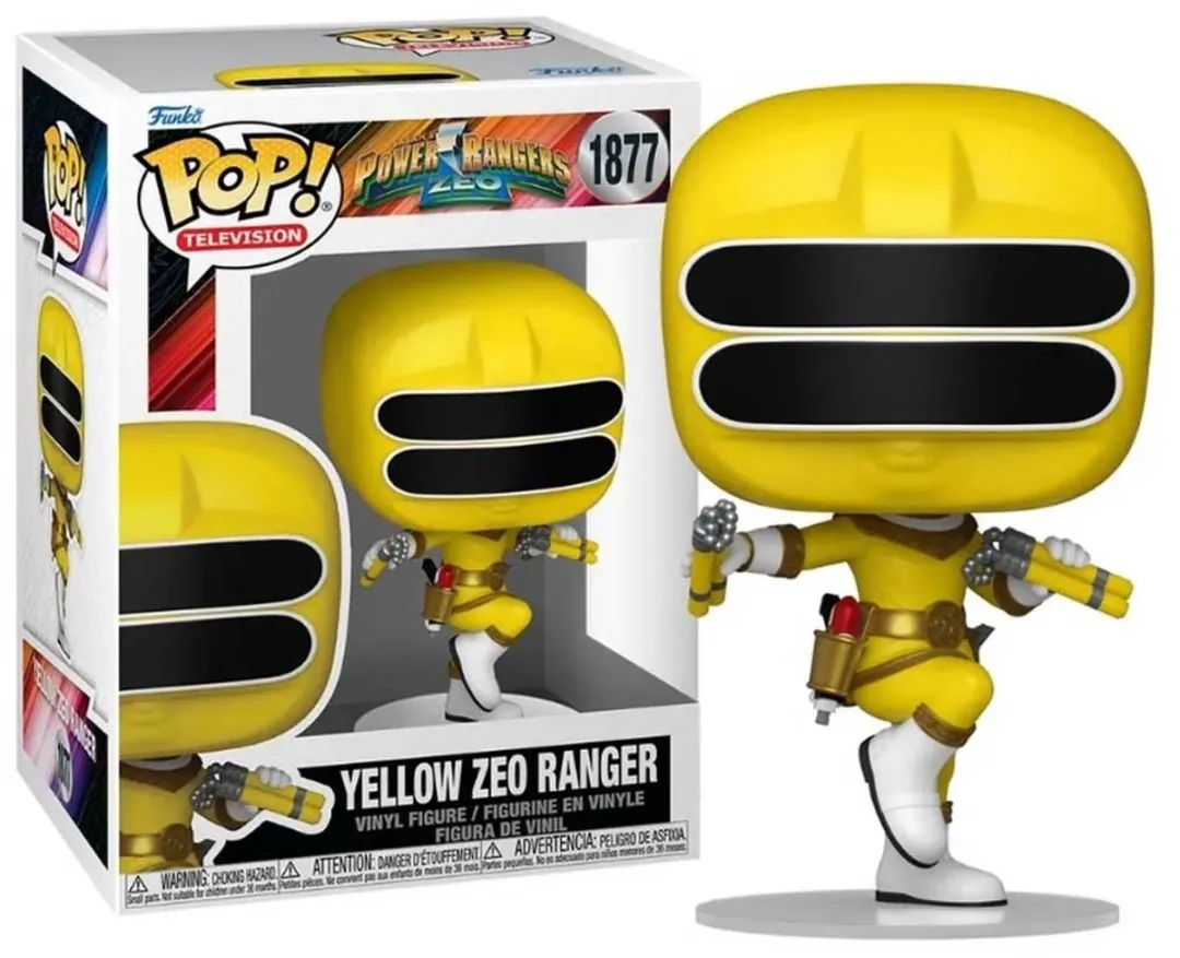 Funko POP! Power Rangers Zeo 1877 Zeo Ranger Geel