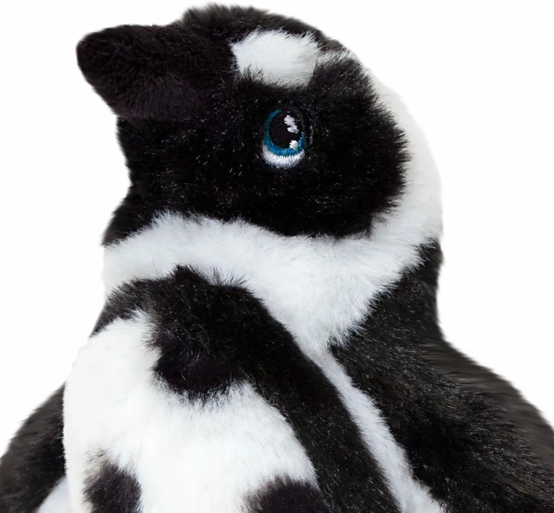 Keel Toys Humboldt Pinguïn Knuffel - 25cm - Wit/Zwart