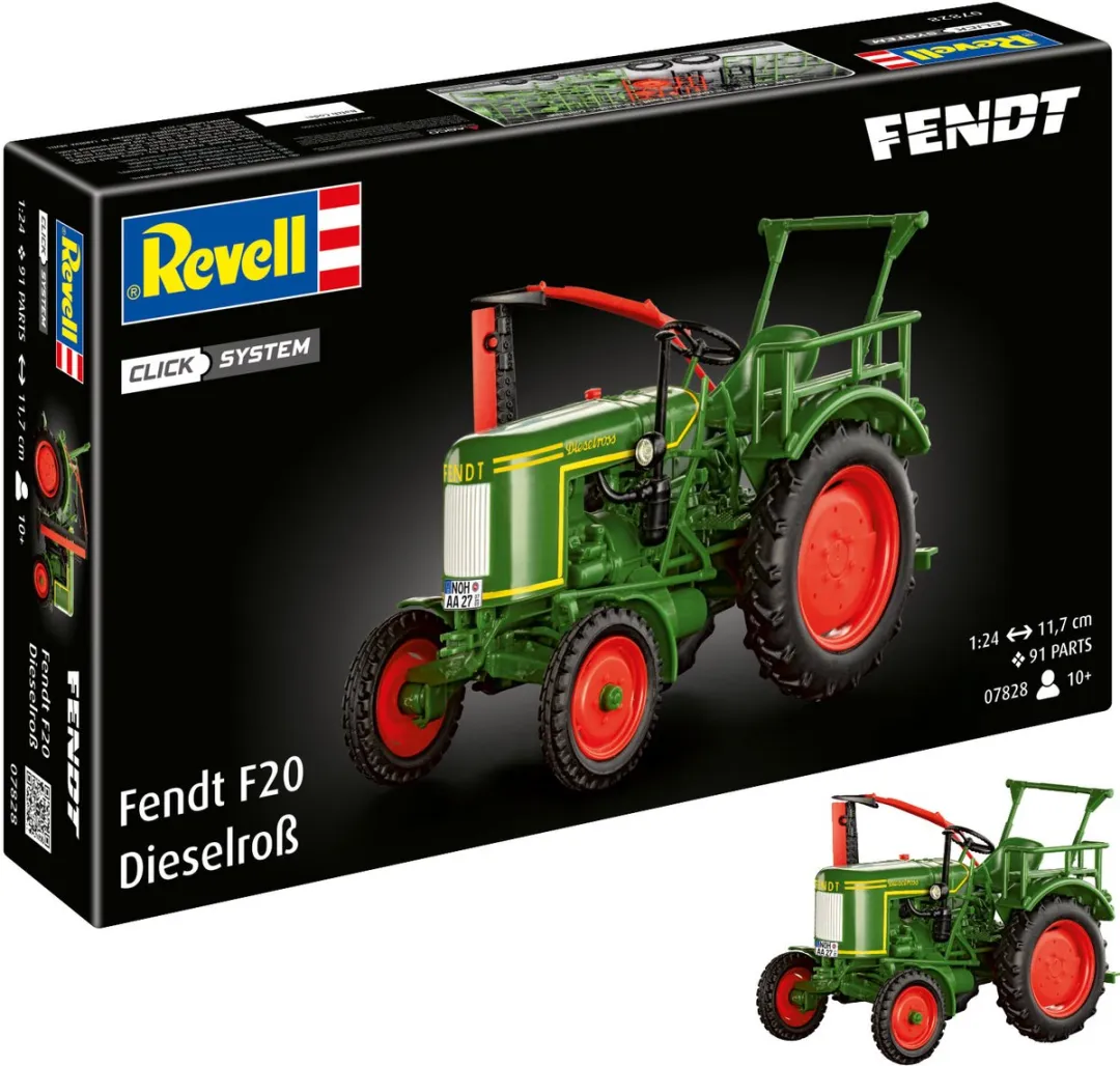 Revell Easy Click System Fendt F20 Dieselroß Modelbouwpakket 1:24