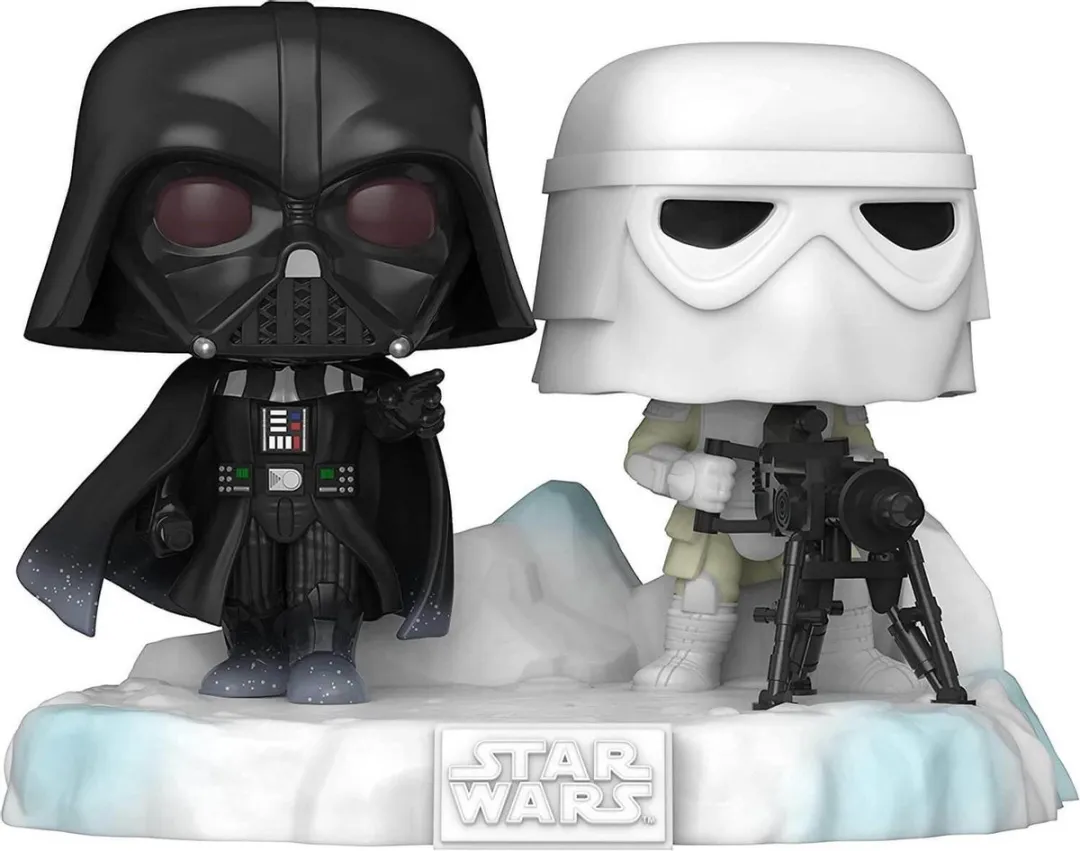 Funko Pop! Star Wars Battle At Echo Base Darth Vader & Snowtrooper #377