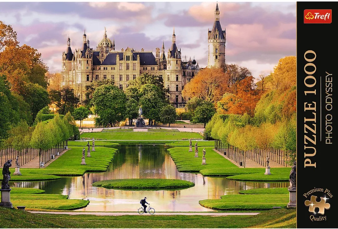 Trefl Puzzel 1000 Stuks Premium Plus Photo Odyssey Schwerin Castle - Multicolor