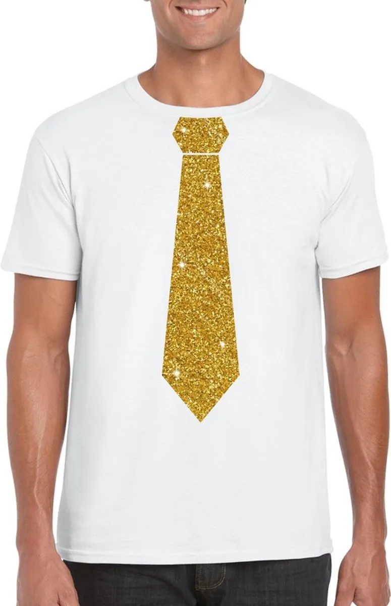 Bellatio Design Verkleedshirt Glittergoud