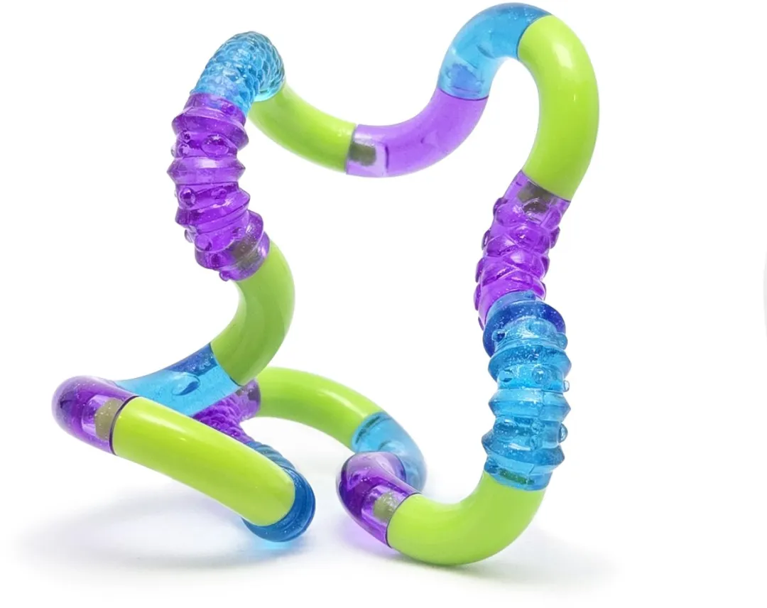 Tangle Toys Textured Junior - Groen Paars Papegaai