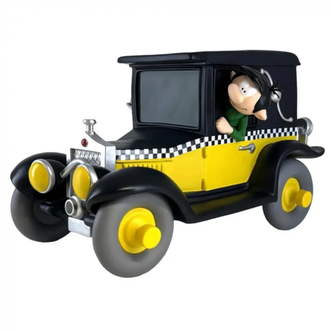 Plastoy Guust Flater Spaarpot Taxi -15cm Multicolor