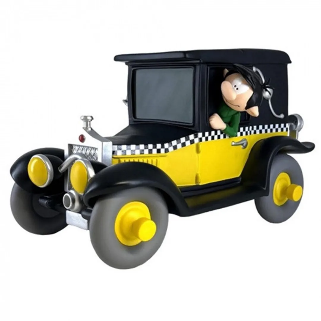 Plastoy Guust Flater Spaarpot Taxi -15cm Multicolor