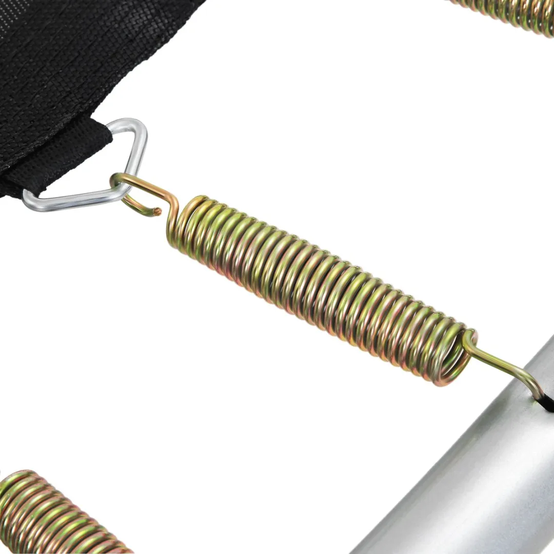 Songmics STB12BK Vervangende Springmat - 324cm - 72 Veren - Zwart