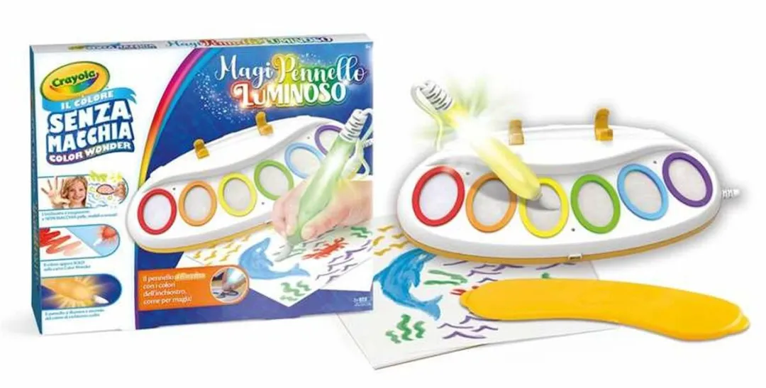 Crayola Colour Wonder Magic Light Brush Hobbypakket - Veelkleurig