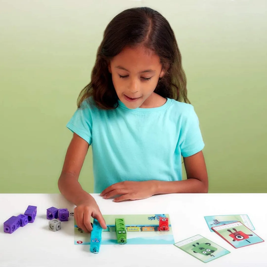 Learning Resources MathLink Cubes Number Blocks 1-10 Activiteiten Set LSP0949-UK