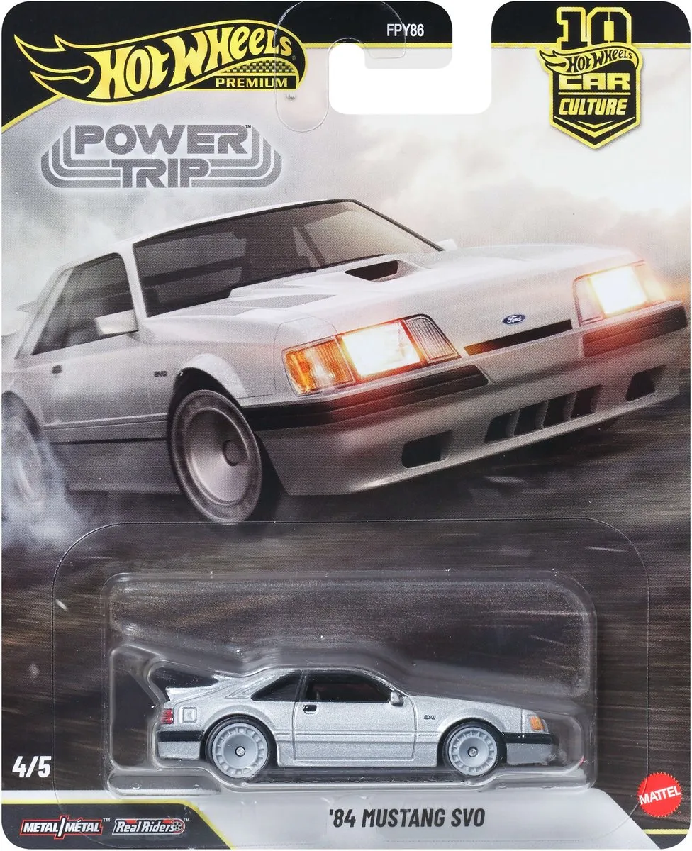 Hot Wheels JKF31 Power Trip '84 Mustang SVO