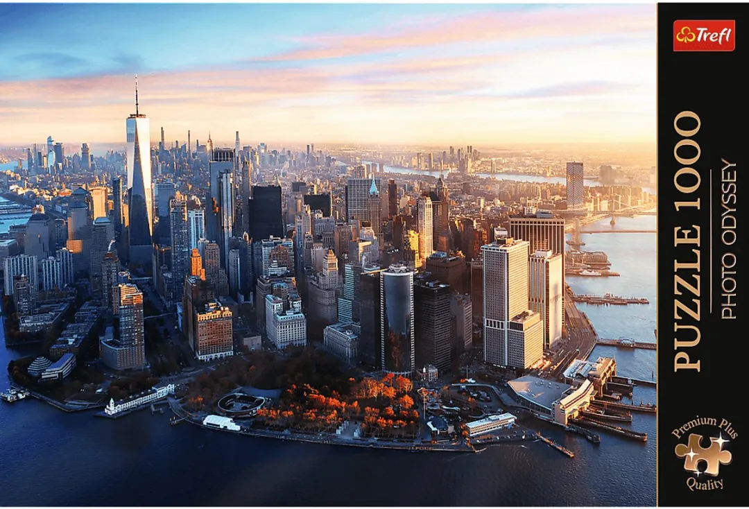 Trefl Manhattan New York Legpuzzel 1000 Stuks - Premium Plus 31510828 - Multicolor