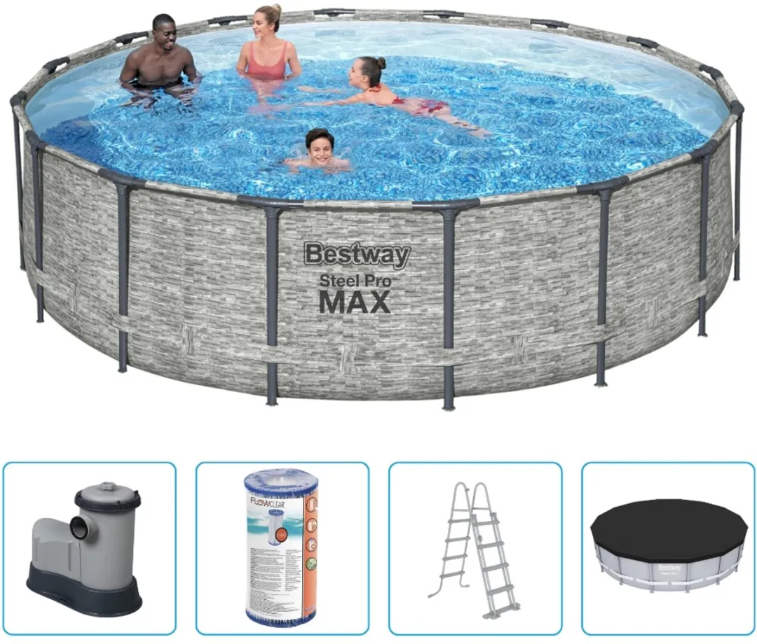 Bestway Steel Pro MAX 5619E Zwembad 488x122cm