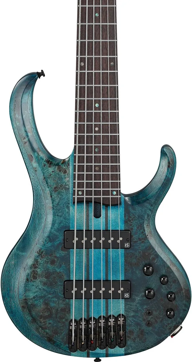 Ibanez BTB946-COL Cosmic Blue Low Gloss Elektrische Basgitaar
