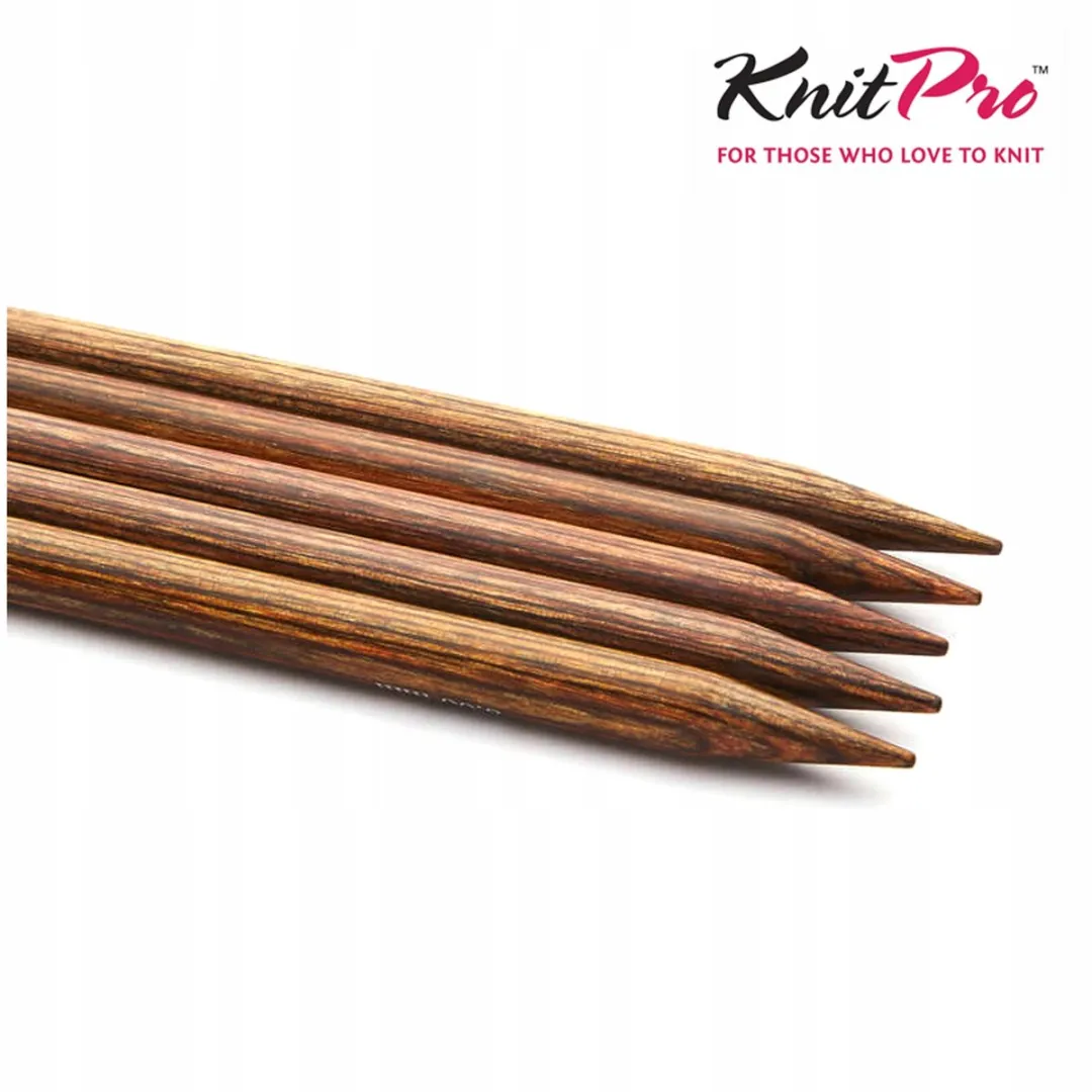 KnitPro Ginger Sokkenbreigaren 20cm - 3,25mm - Hout