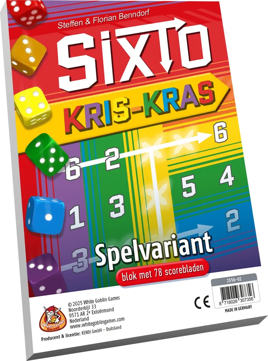 White Goblin Games Sixto: Kriskras Uitbreiding