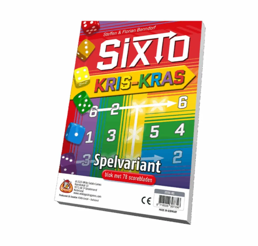 White Goblin Games Sixto: Kriskras Uitbreiding - 1-6 Spelers - MPN 8718026307356