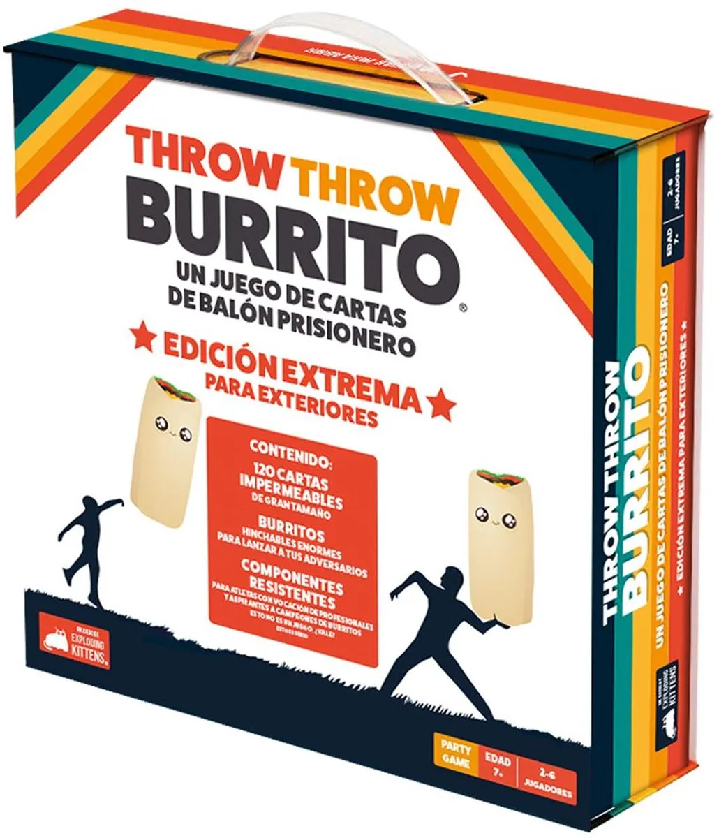 Asmodee Throw Throw Burrito Edición Extrema Bordspel