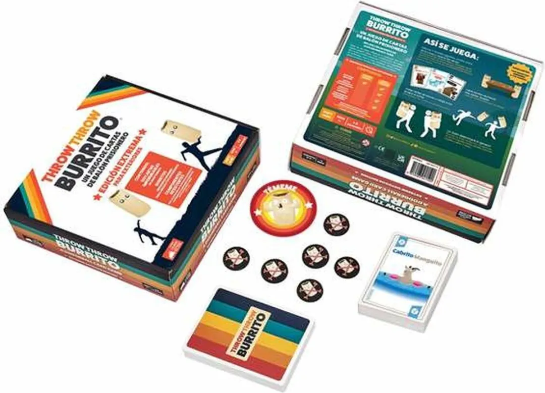 Asmodee Throw Throw Burrito Edición Extrema Bordspel - 2-6 Spelers