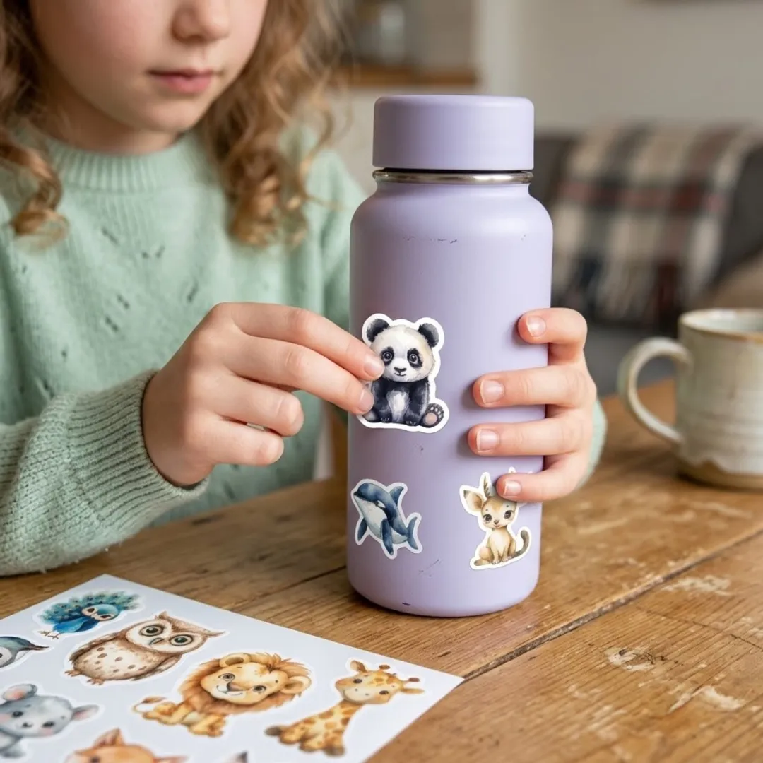 NUVEX Dieren Stickers Multikleur - 50 Stuks