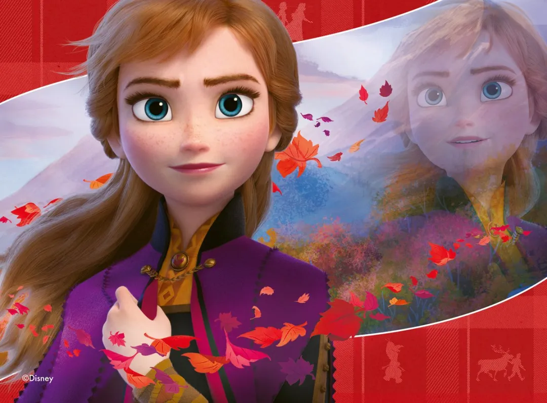 Ravensburger Disney Frozen 2 4-in-1 Puzzels - 12/16/20/24 Stuks - afbeelding 3 van 6