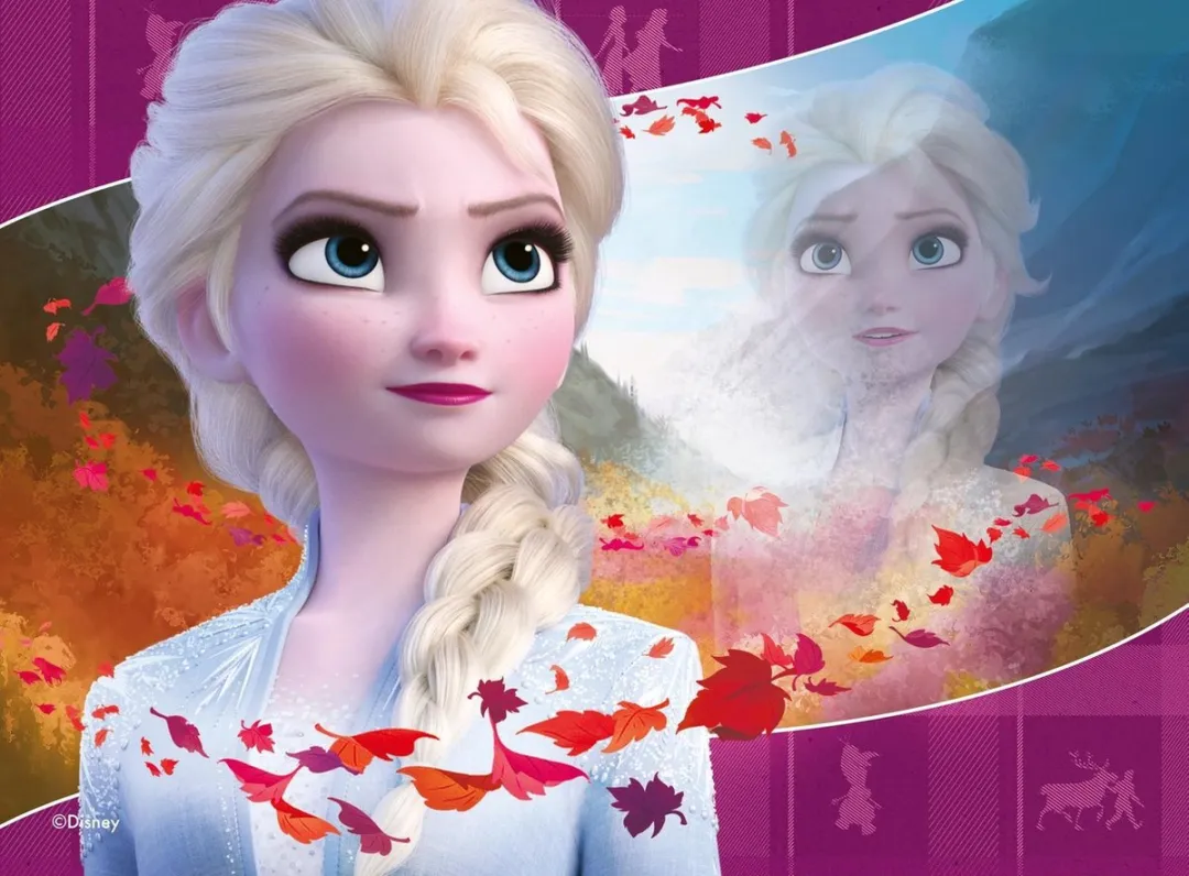 Ravensburger Disney Frozen 2 4-in-1 Puzzels - 12/16/20/24 Stuks - afbeelding 4 van 6