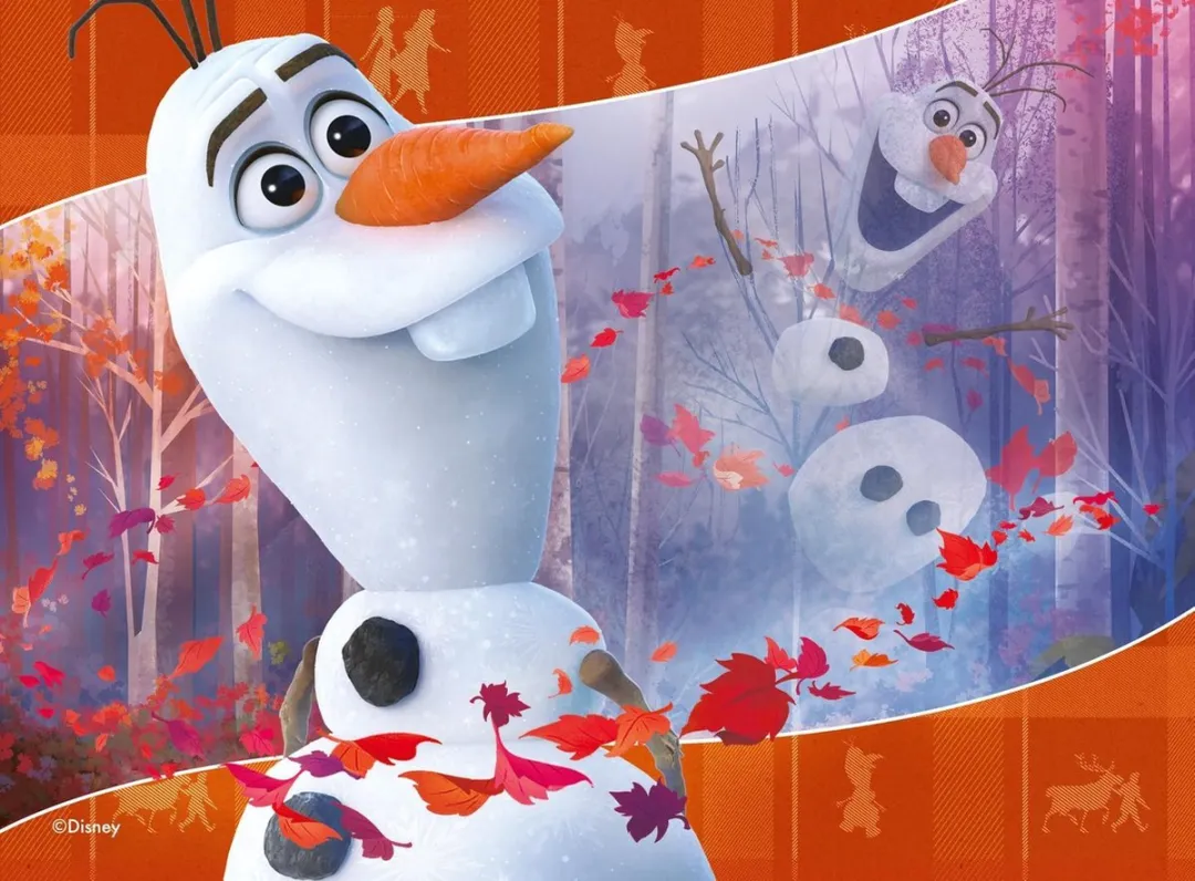 Ravensburger Disney Frozen 2 4-in-1 Puzzels - 12/16/20/24 Stuks - afbeelding 6 van 6