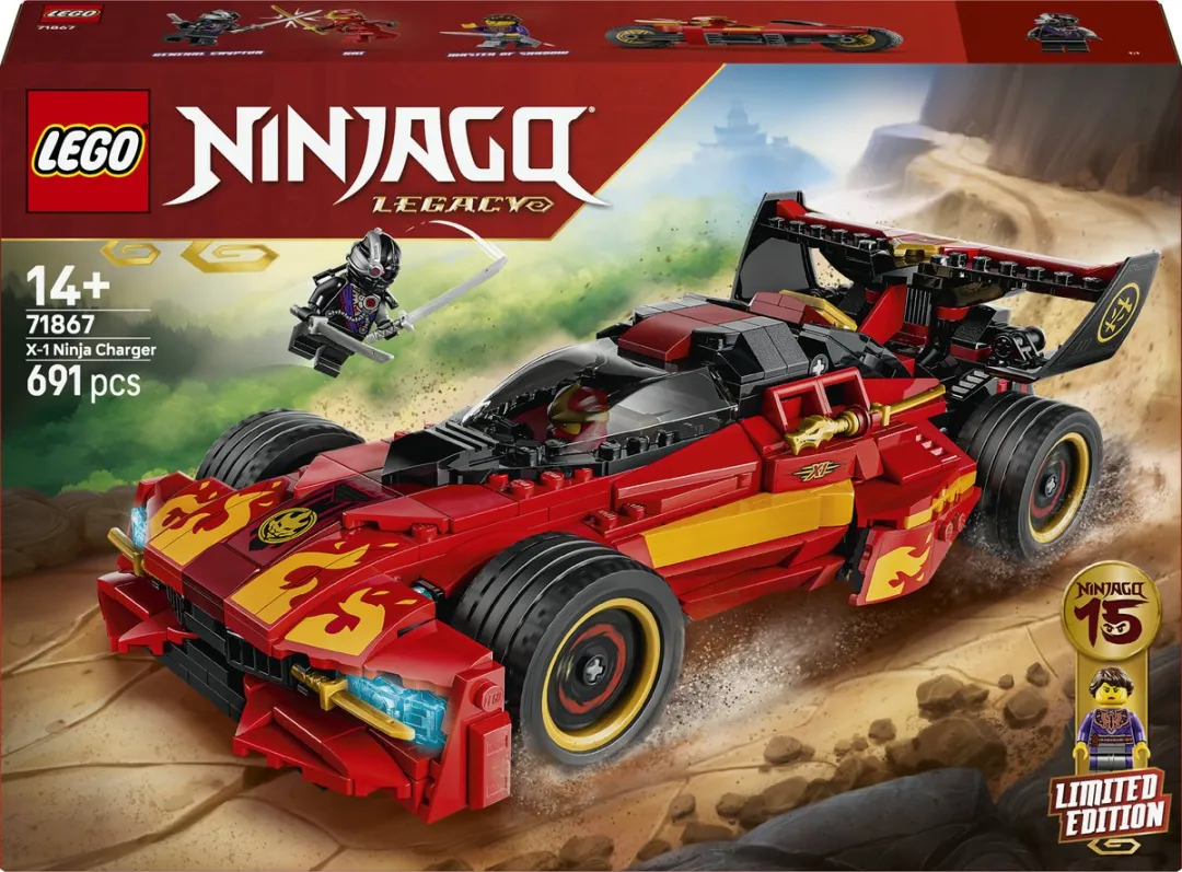 LEGO Ninjago X-1 Ninja Charger Bouwset 71867 - 691 Stukken - Meerkleurig